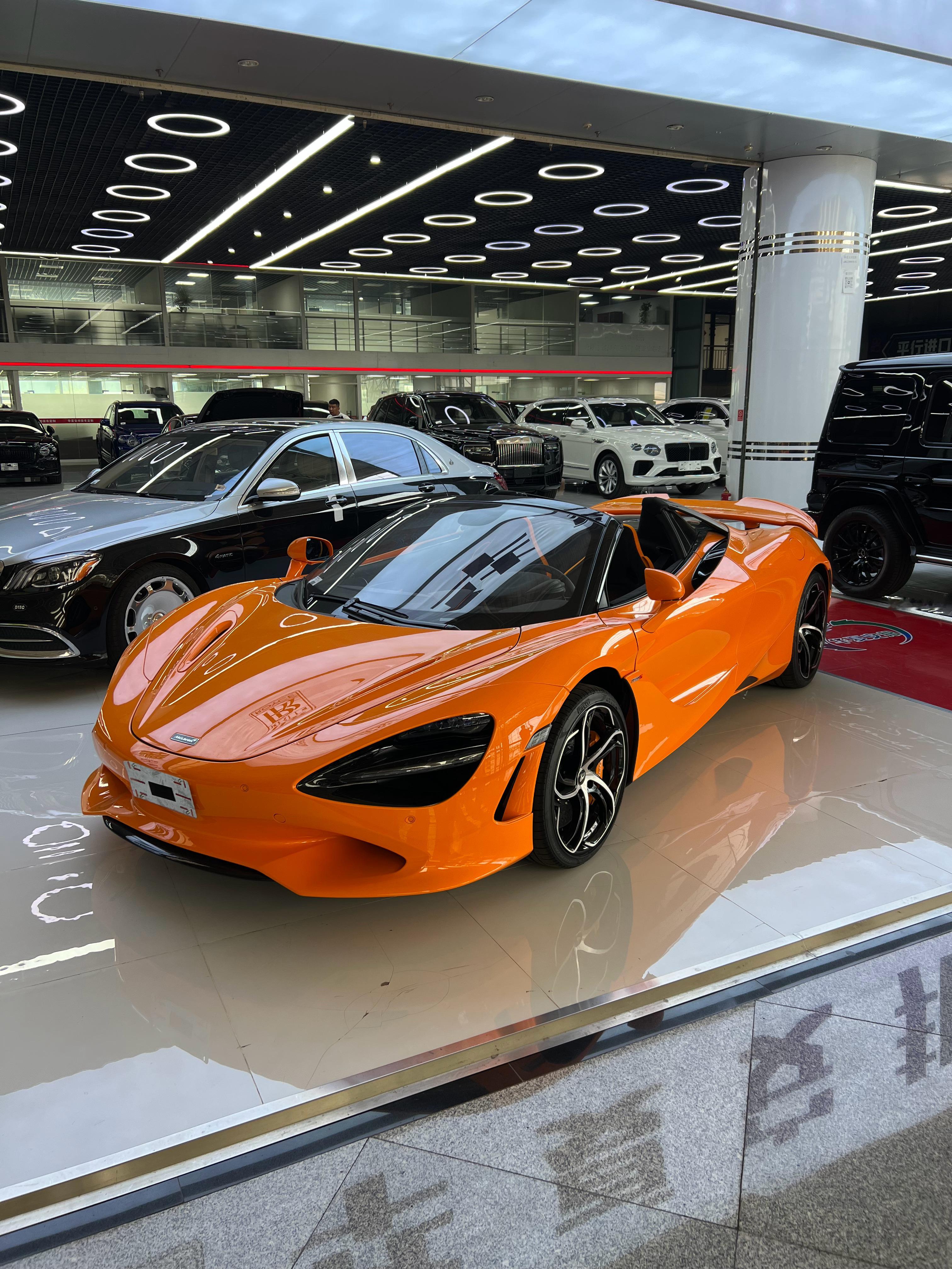 少见的迈凯伦平行进口750S～  ​​​