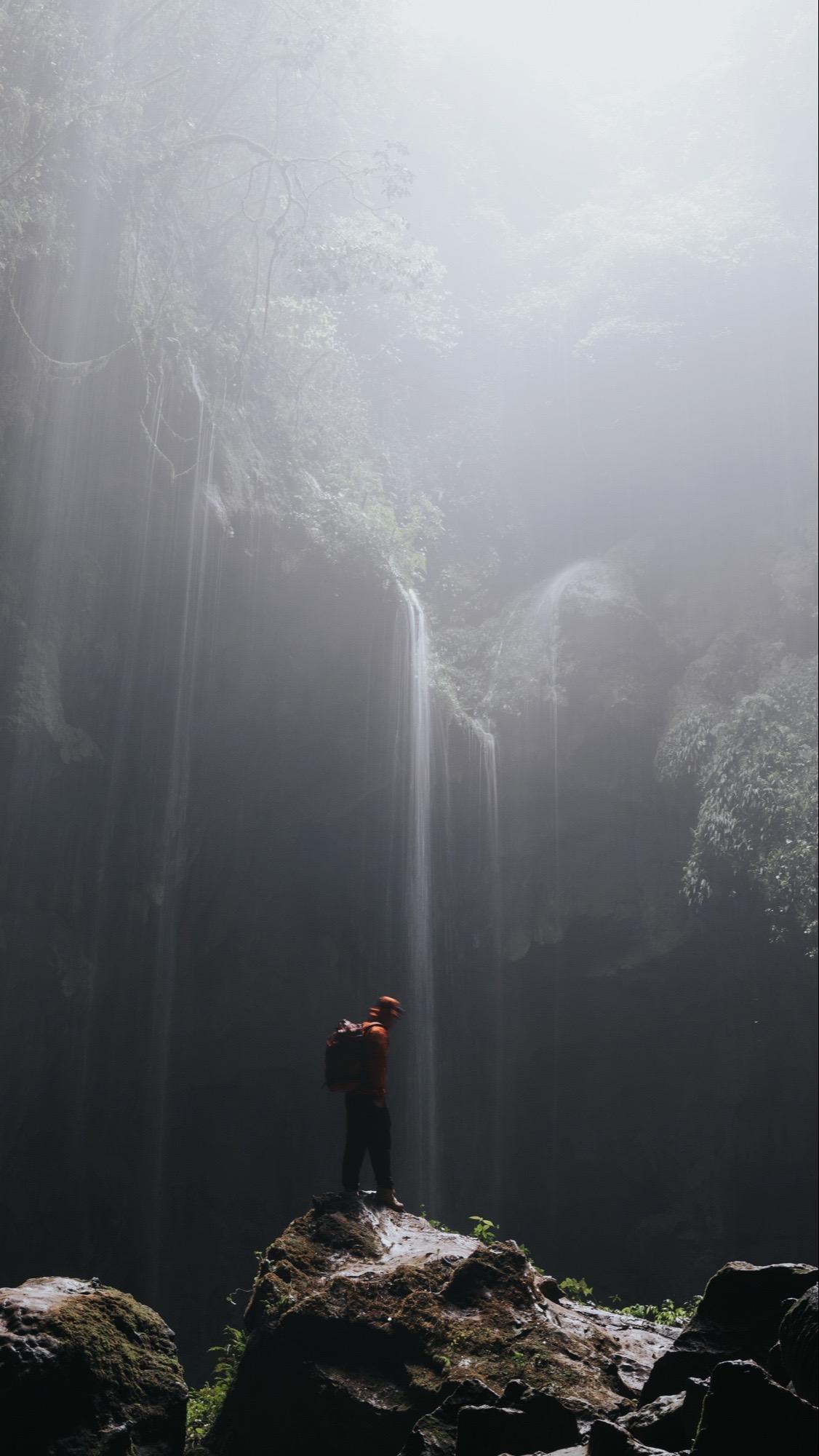 地心探索。雨季才有的景色