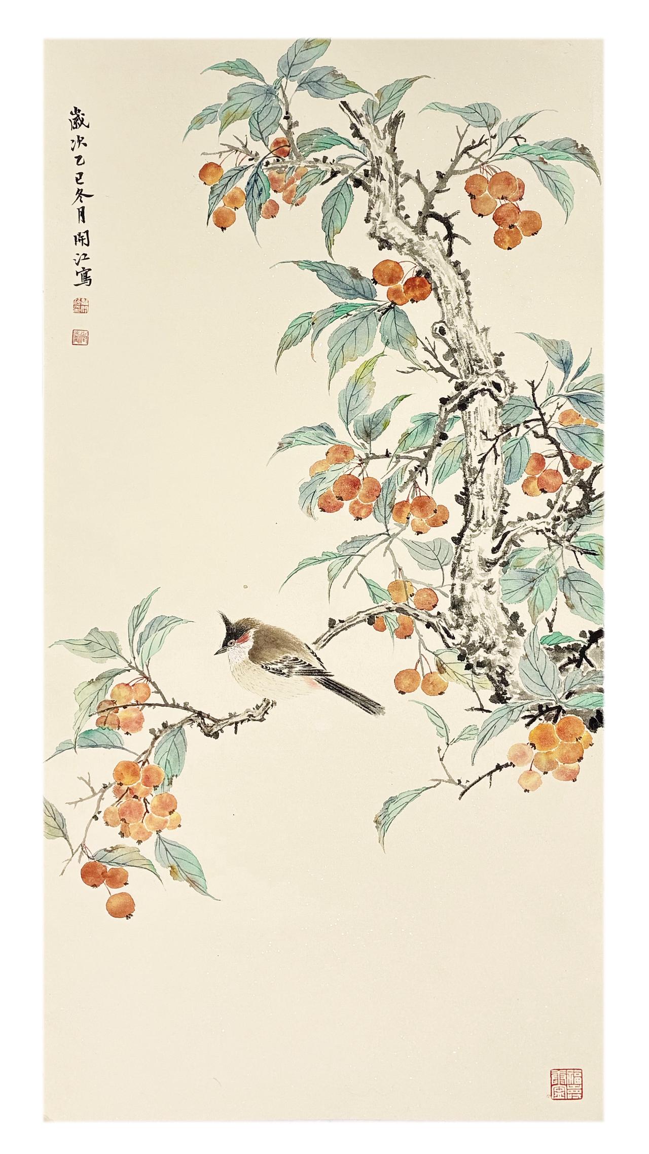 纸上之美 感受国画的意境之美 国画也抖音