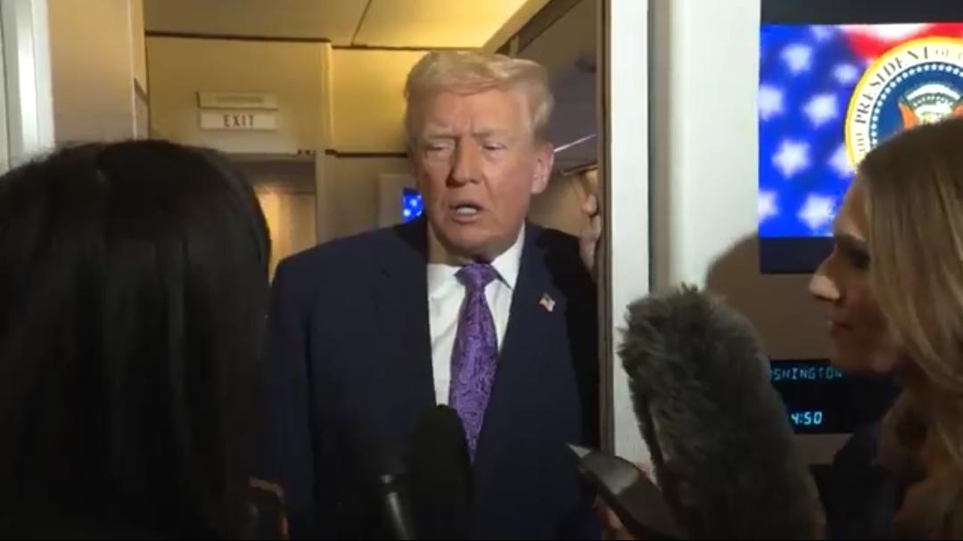 特朗普总统表示，他对自己核磁共振（MRI）检查结果的公布表示欢迎：
“结果完美无