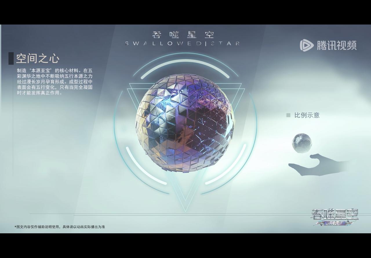 其实就是能量波动，而且源源不断地向上面提供能量，所以我敢肯定这是空间之心，但是你