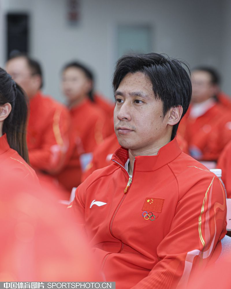 隋文静韩聪 中国体育图片 张昕 摄米兰冬奥会中国体育代表团总结大会 