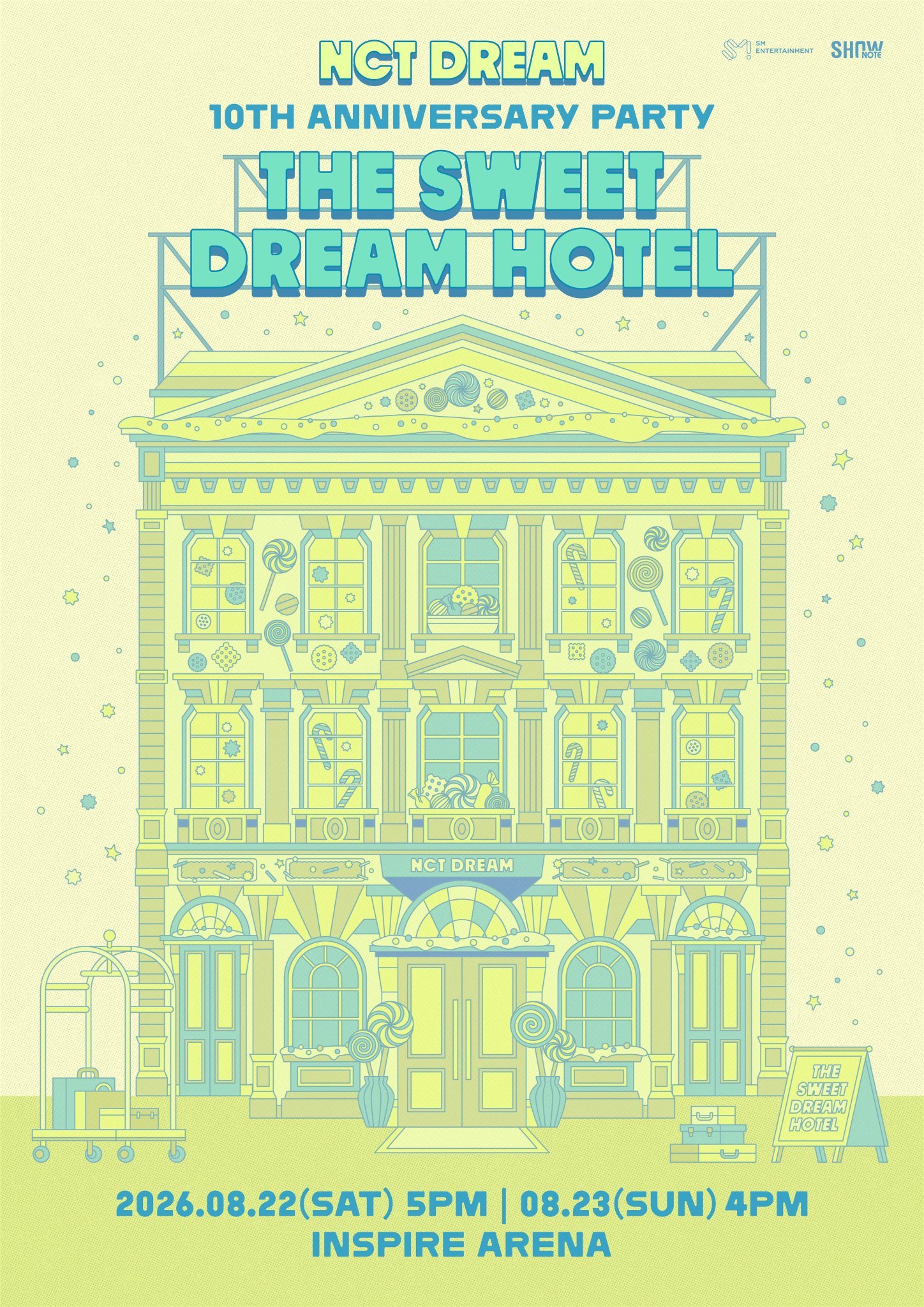 NCT DREAM 10周年纪念派对 <THE SWEET DREAM HOTE