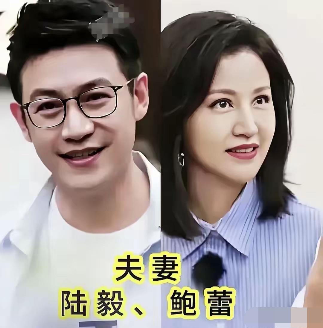 娱乐圈五对低调实力派夫妻，每一对都格外般配亮眼。陆毅与鲍蕾相伴多年，眉眼温柔，日