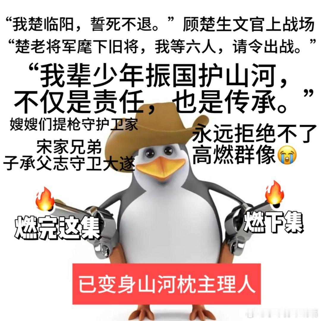 山河枕有时候燃完就会是破碎的一个短暂场景 但是卫韫出征打仗的时间真的很帅诶 