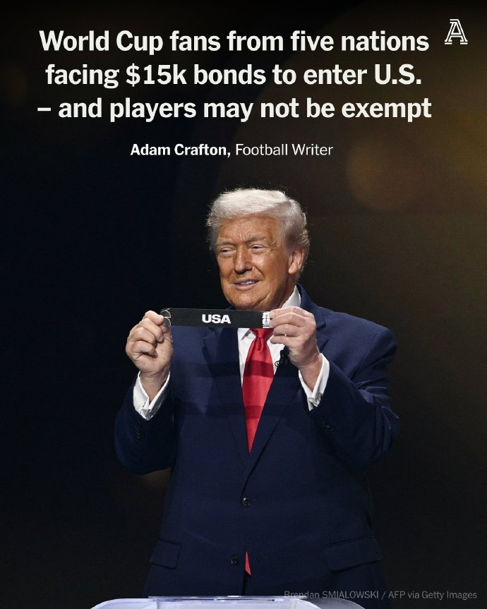 去看世界杯先交1万5保证金 距离2026美加墨世界杯开赛不足3个月，根据TA的报