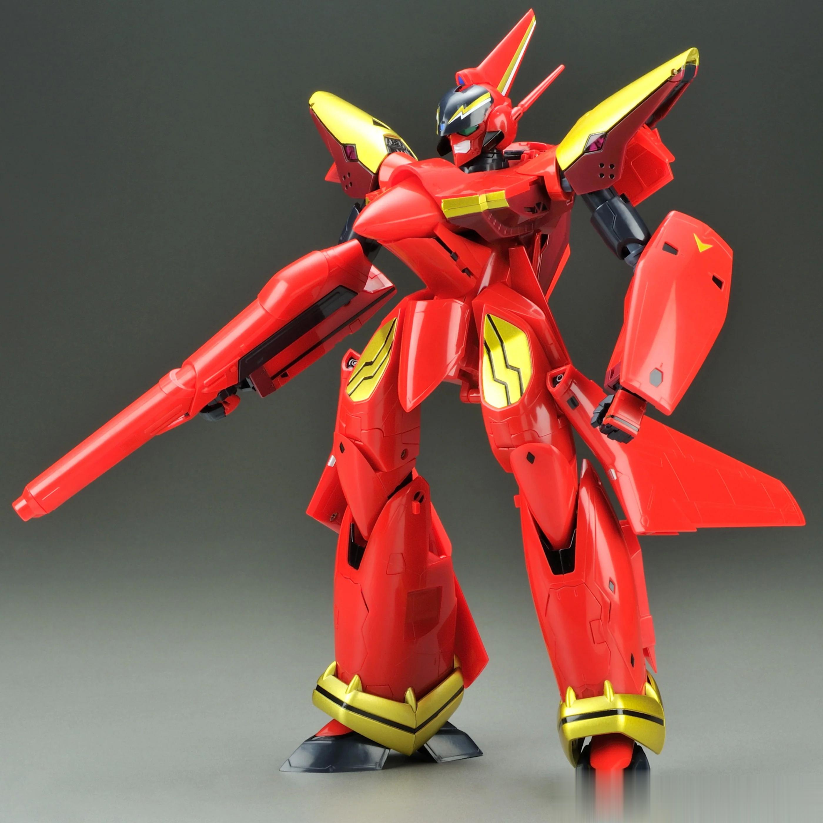 ARCADIA MACROSS 7这个VF-19大红袍真够养眼的，值得搜一个回家