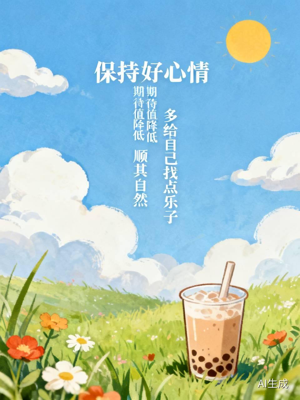 想一直保持好心情，我有几个小妙招。好多人不开心，就是因为期待值太高，总盼着别人能
