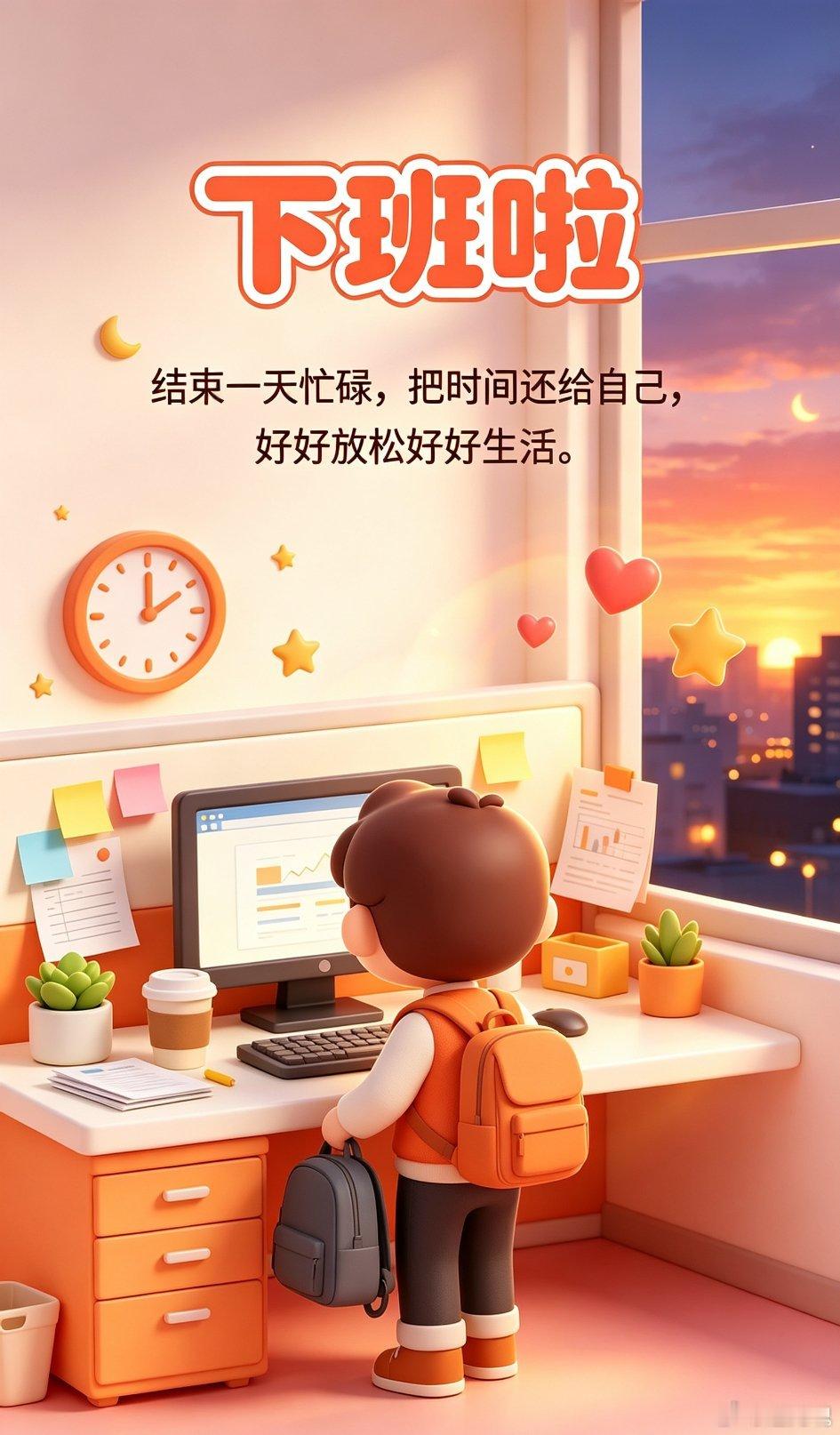 结束一天忙碌，把时间还给自己，好好放松好好生活。 ​​​