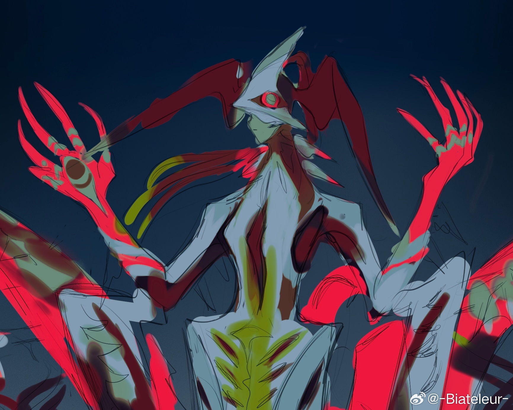 沉迷哥斯拉系女人oc（不是） 