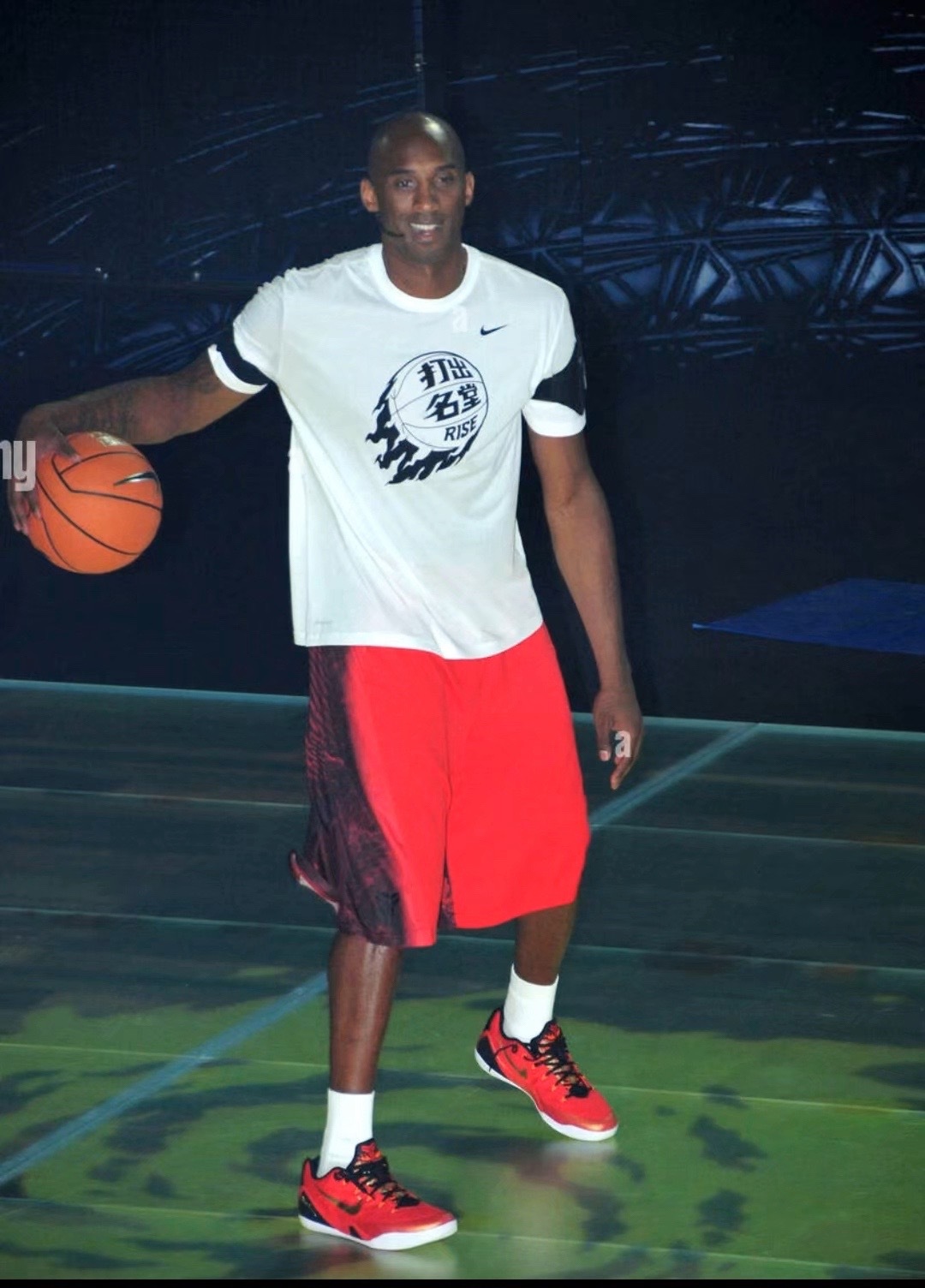 打出名堂——当年科比中国行西安站！科比KobeBryant只关于科比 ​​​