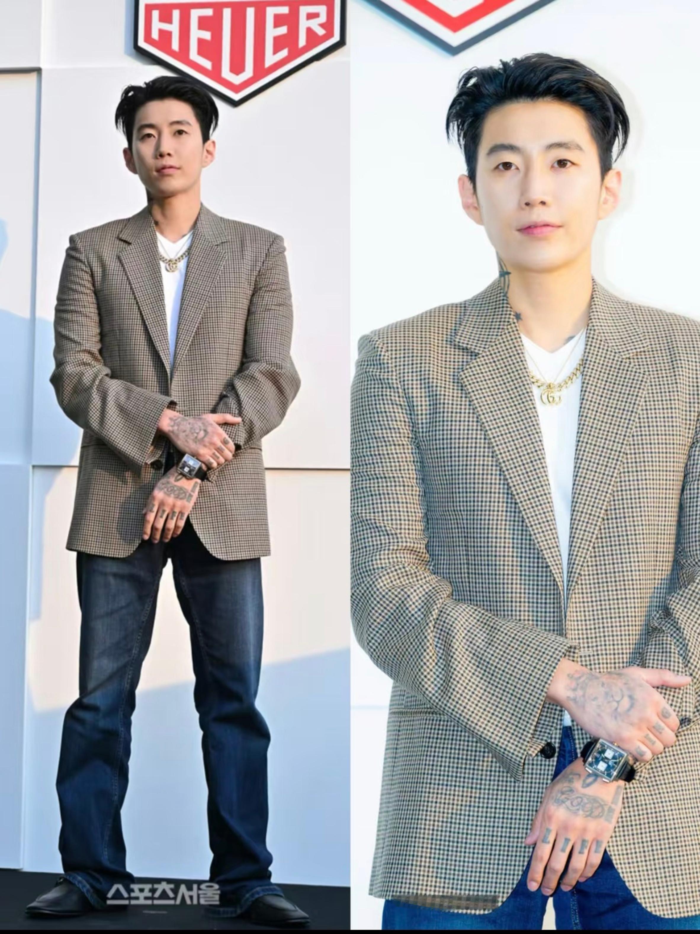 昨晚的泰格豪雅之夜简直是众星云集✨演员丁海寅、ENHYPEN朴综星、朴宰范、TW