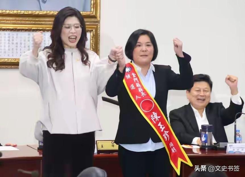 金门县长之争再添变数！金门年底县长选举本来只有两个人较量，国民党民代陈玉珍、无党