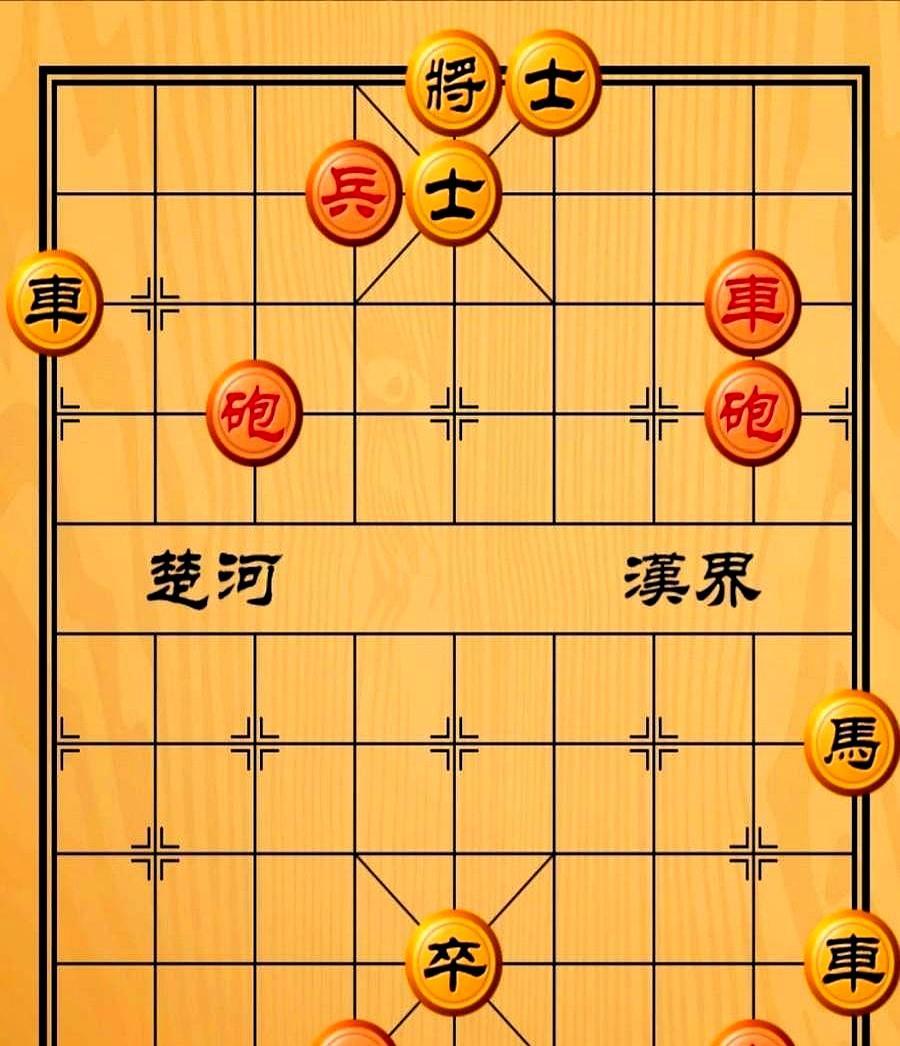 白吃一个车，三步被绝杀。这个江湖残局，十个人有九个都得栽进去。
 
红棋眼看对面