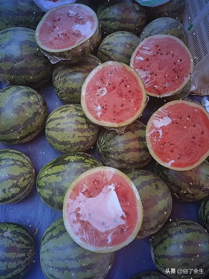 晒图笔记大赛红彤彤的大西瓜，解暑必备