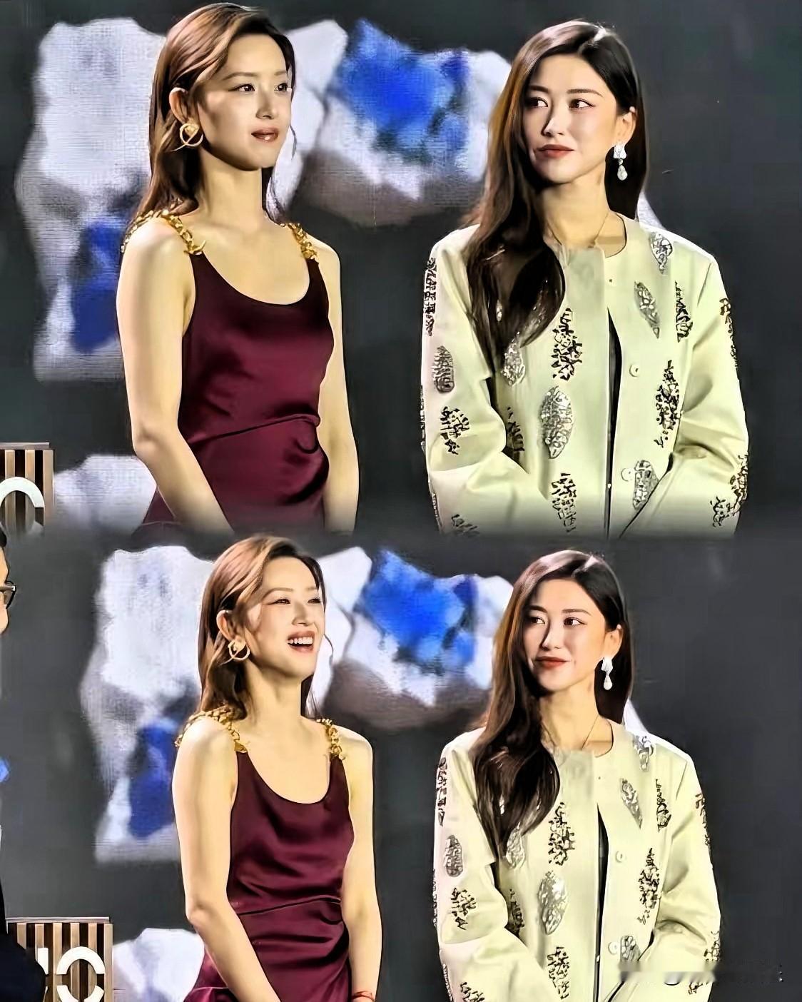 看到章泽天和朱珠同框

才懂了什么叫做清纯在性感面前不值一提

本以为32岁的章