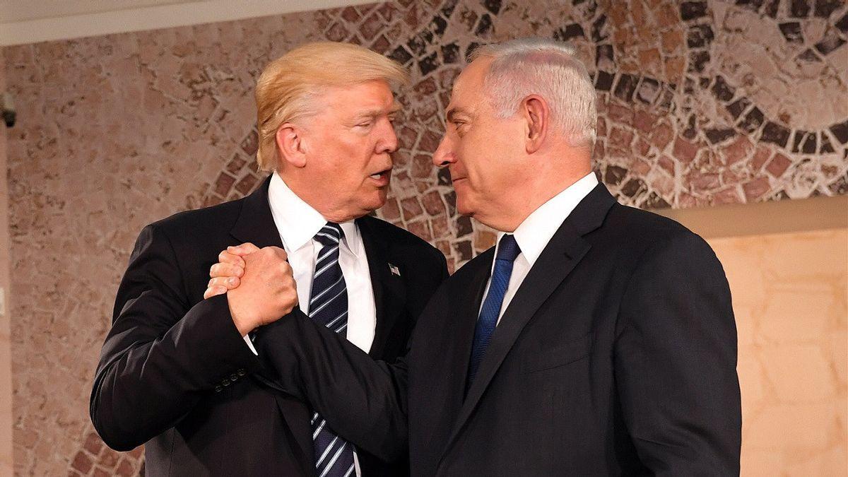 突发：特朗普无预警发了一条赞美以色列的帖子，表达他的热爱：

“无论人们是否喜欢