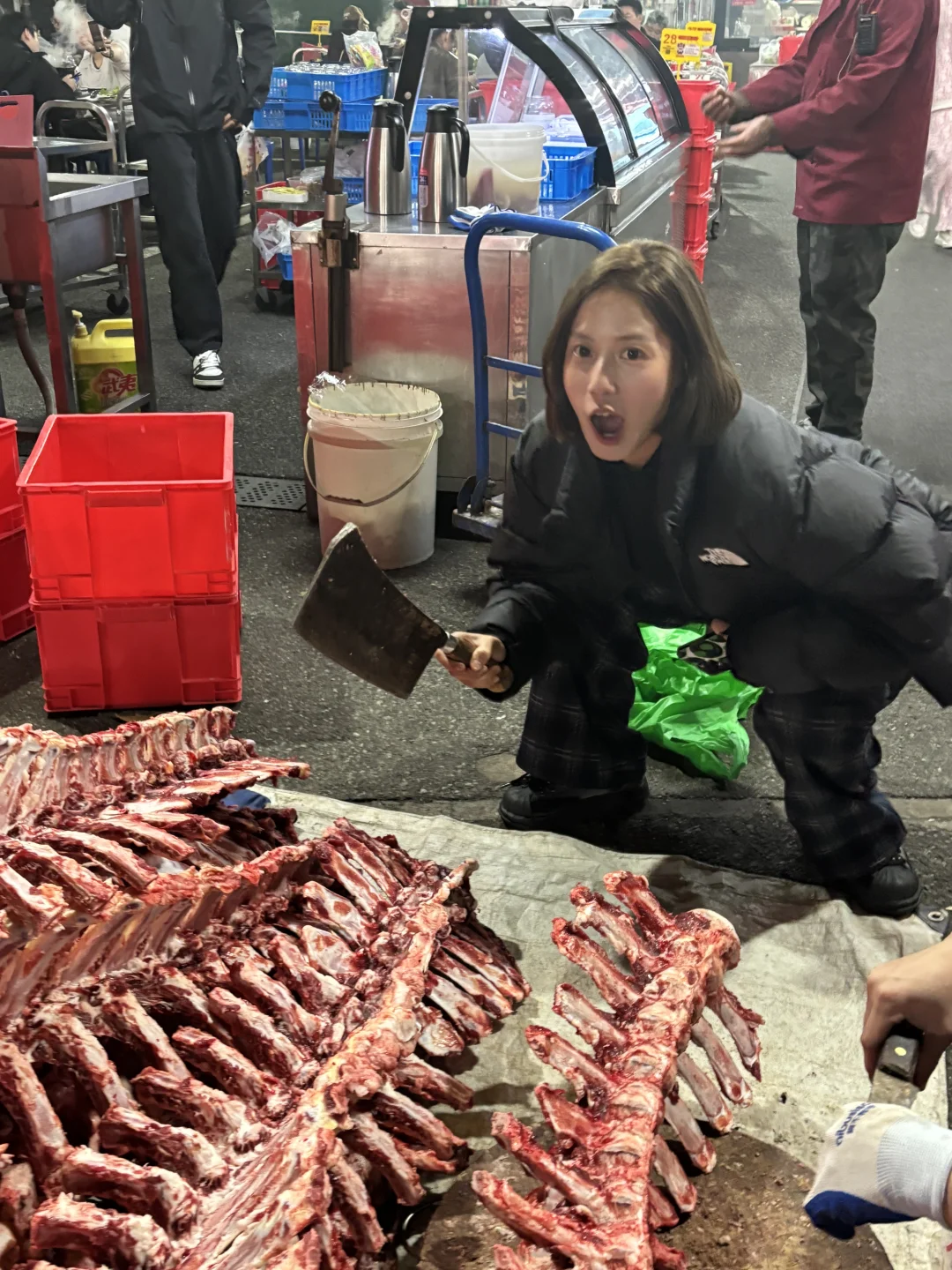 喜欢吃牛杂是吧！！都去吃！！