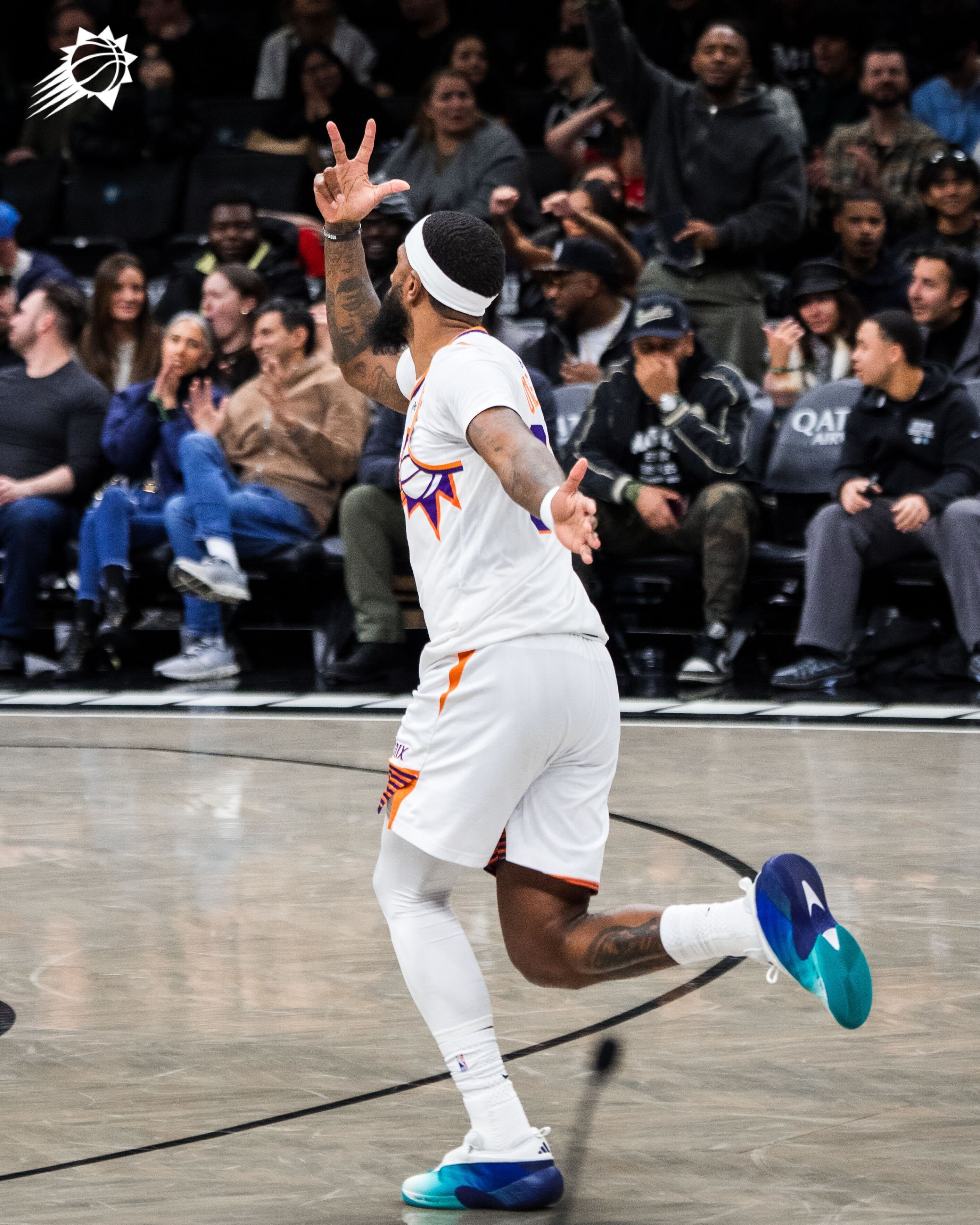 奥尼尔今日贡献 11 分 3 篮板 5 助攻，2记三分命中 🎯连续 18 场比