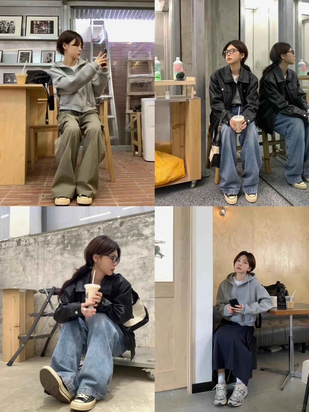 1️⃣2️⃣种喝咖啡坐姿合集！ins韩系氛围满满～