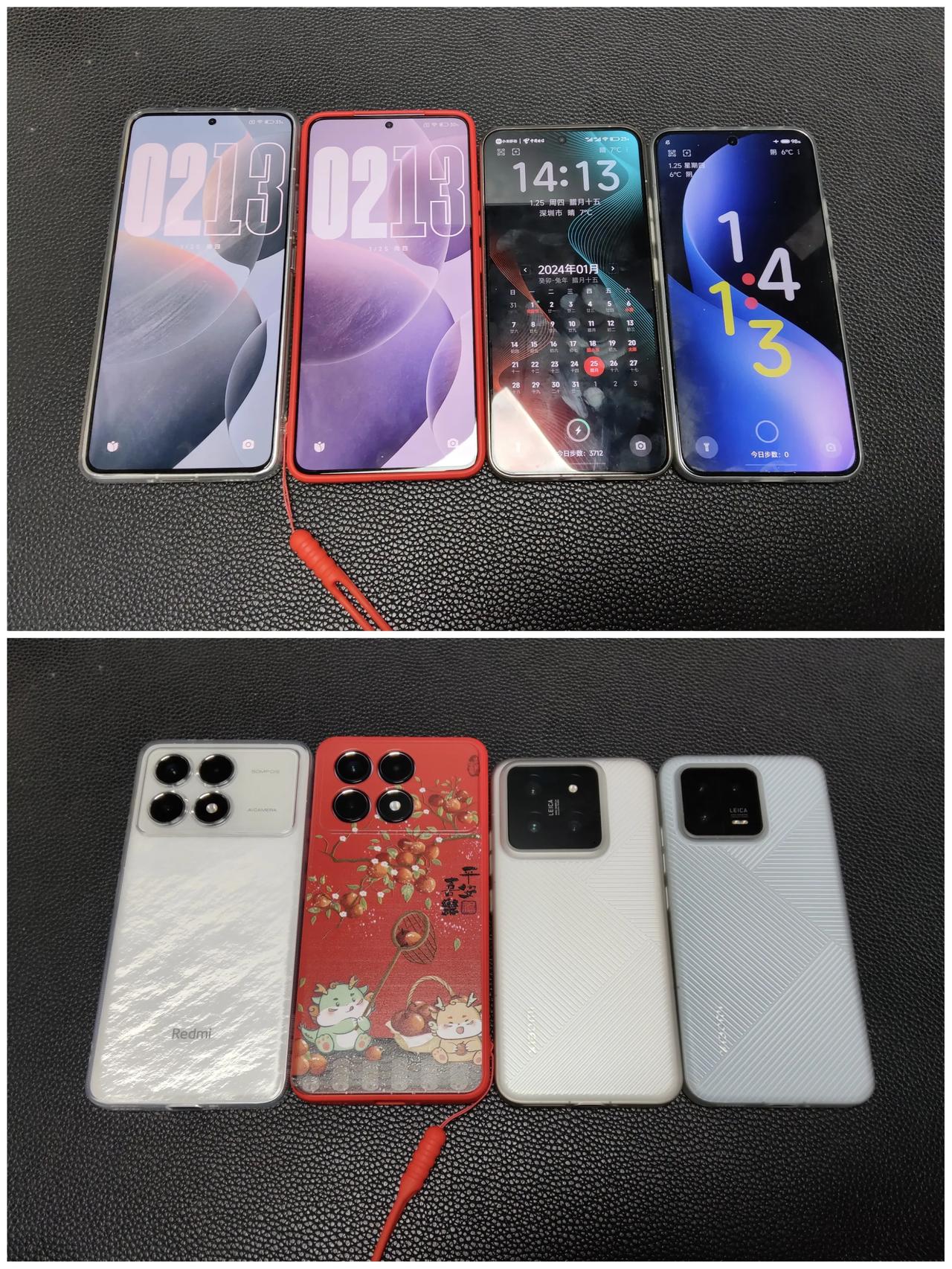 一家人！
#小米14# #Redmi K70#