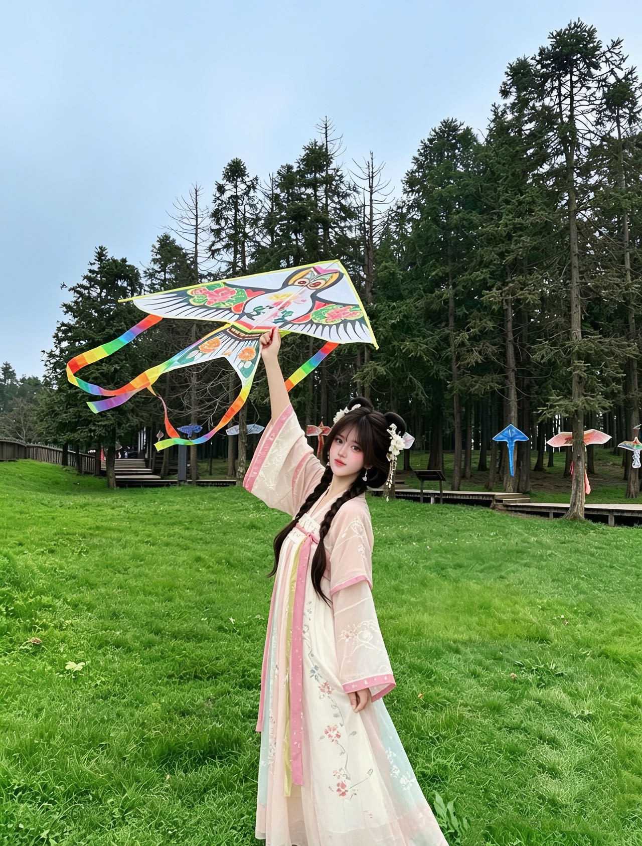 【五一趣武隆放个风】五一不用去潍坊，重庆人自己的风筝天堂就在武隆仙女山，看机器狗
