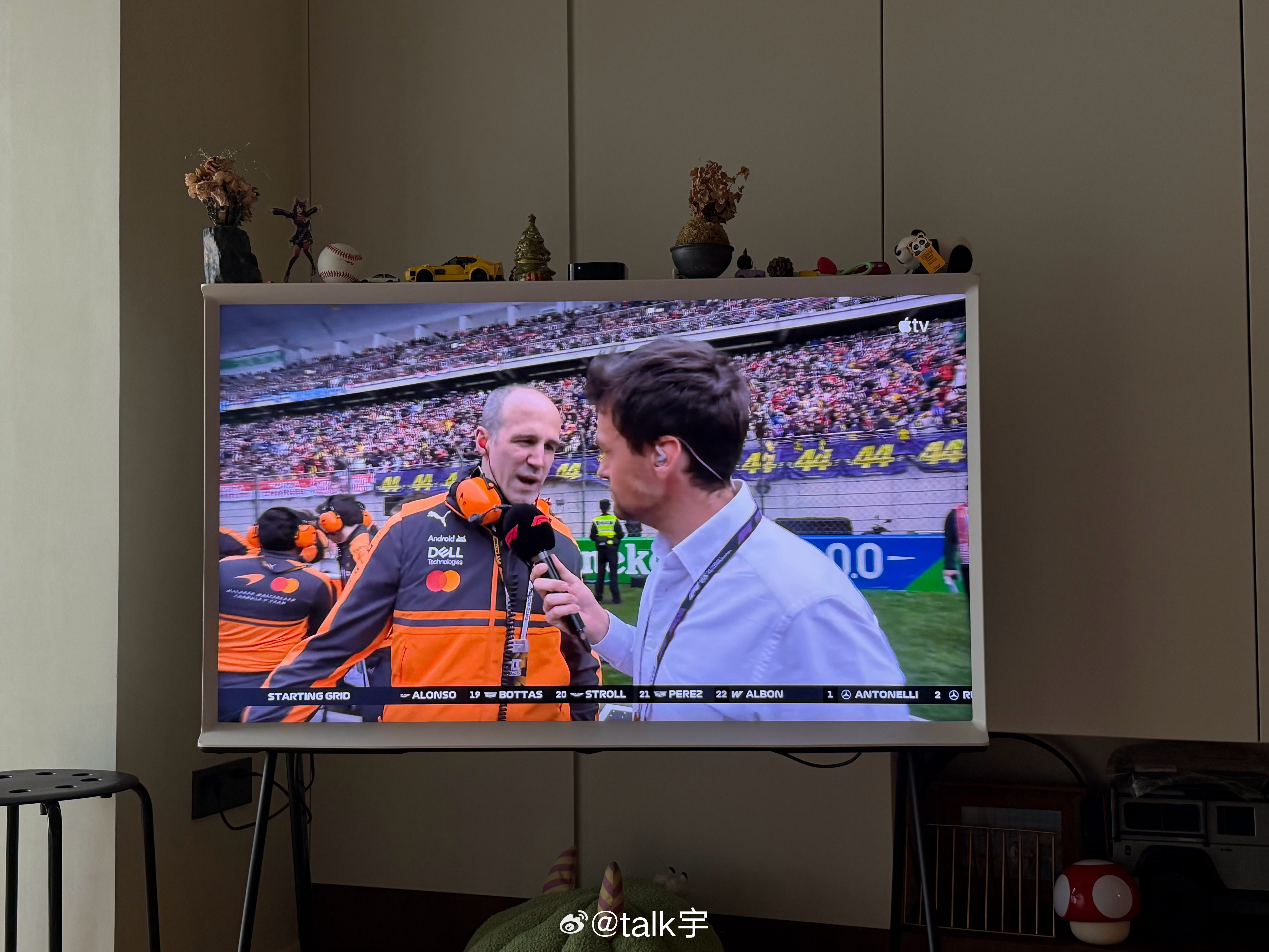 腾讯今天都不给现场，转appletv了F12026f1中国大奖赛