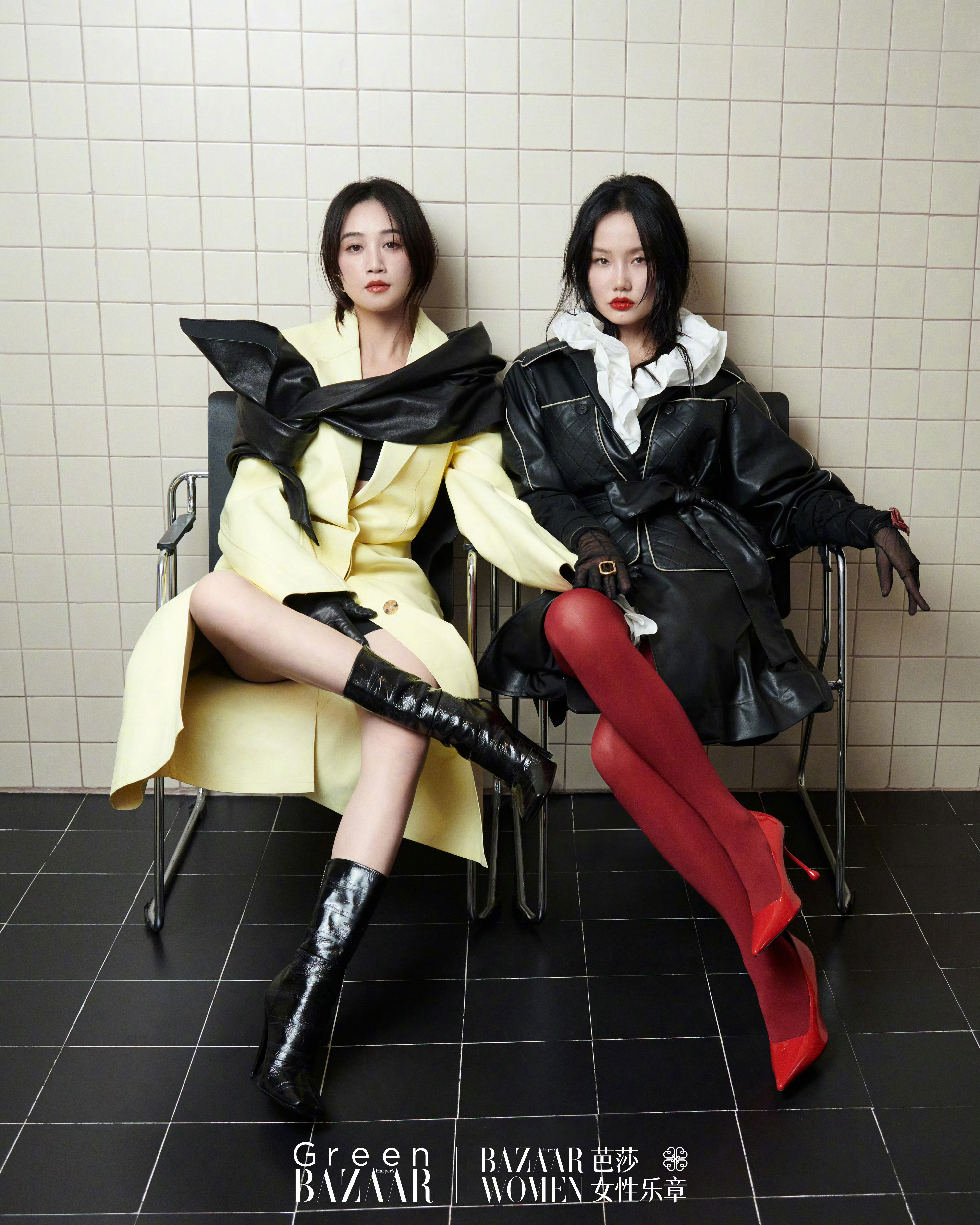 蓝盈莹 黄龄 📸 BAZAARWOMEN芭莎女性乐章 ​​​