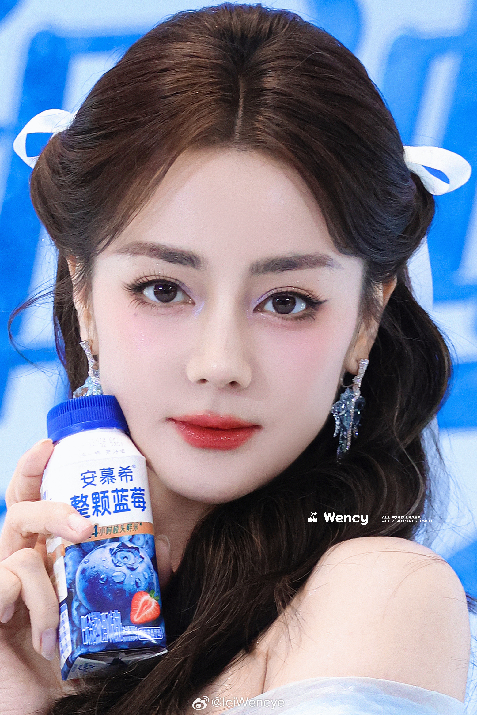 我的天呐我姐长得真是女神下凡了 俺们小热巴越怼脸越美 