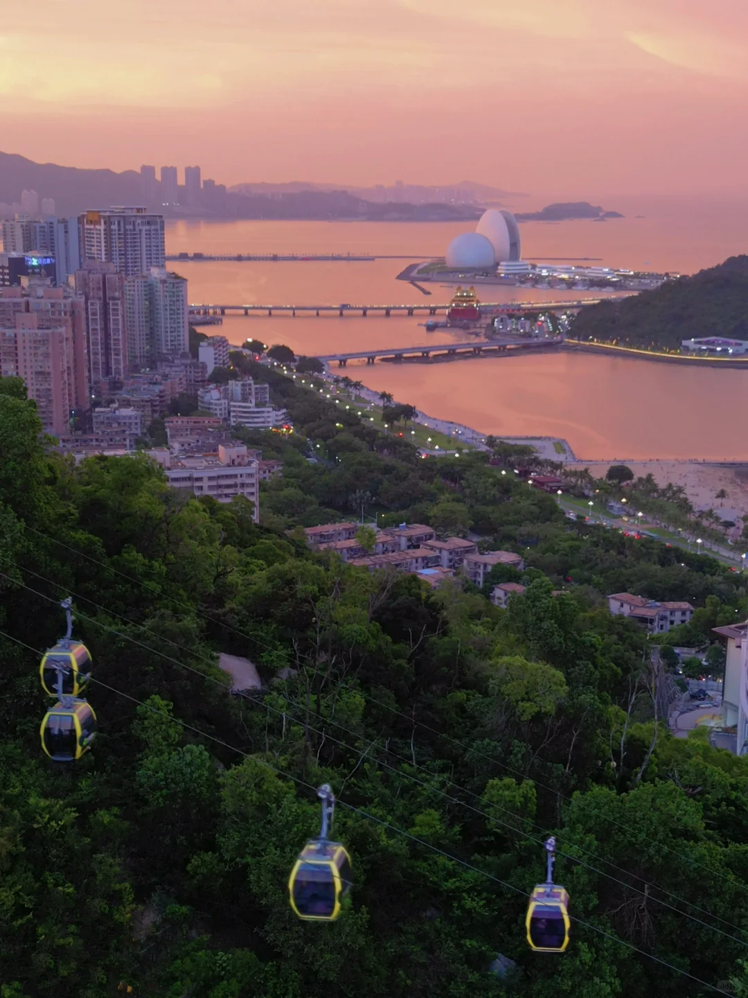 人生建议：来珠海一定要坐一次落日飞车🚡