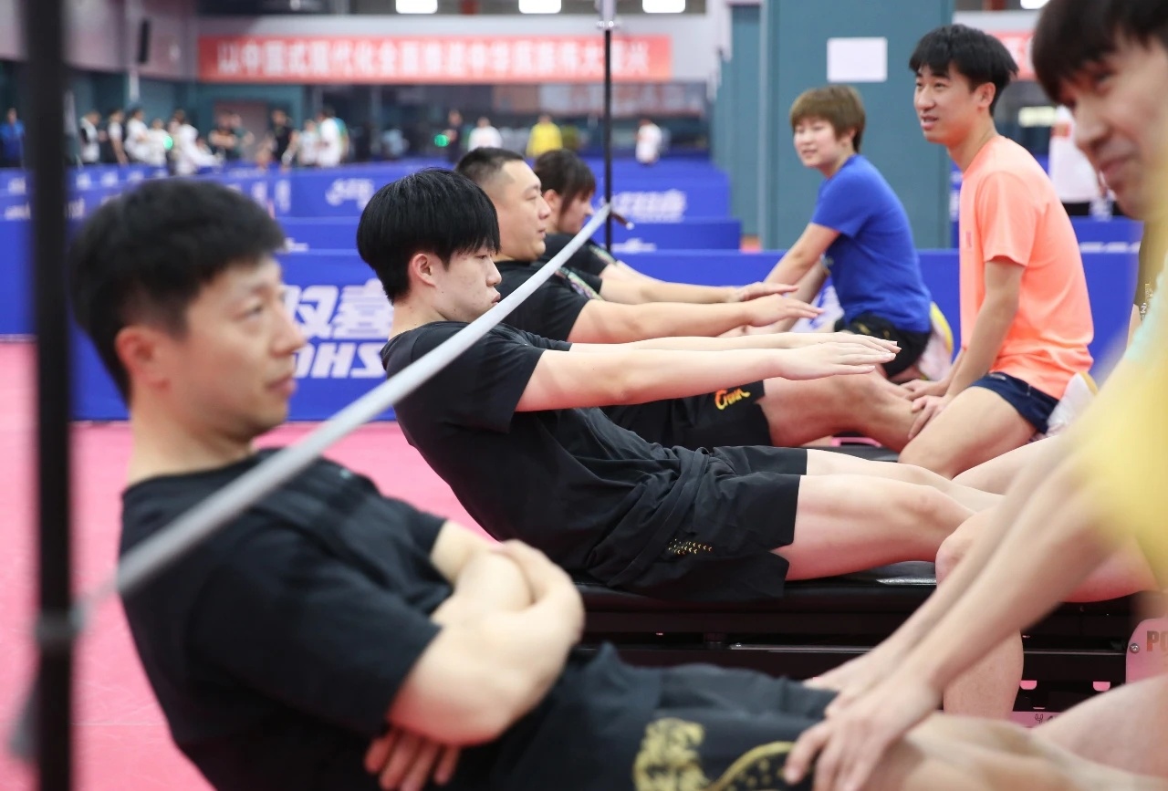 🏓 全运会第一次体能测验全员通过 【国乒全员体测通关！】3月1日至2日，第十五