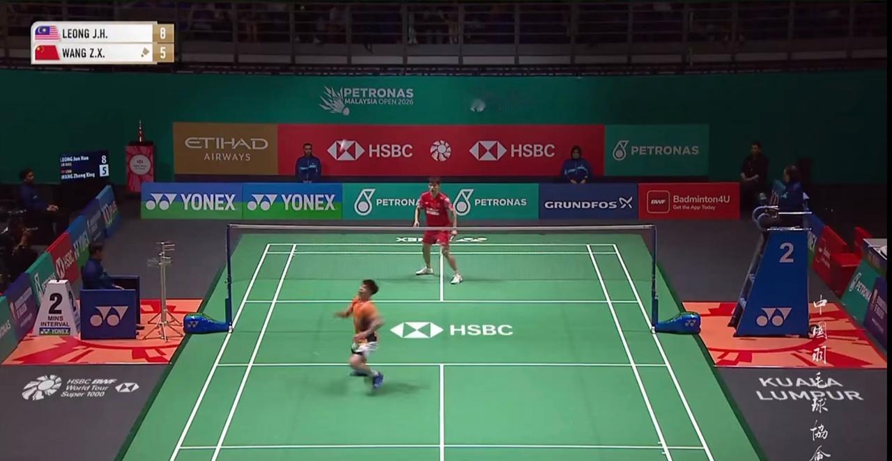 接连两场男单王正行、翁泓阳不敌对手，惨遭一轮游出局

2026年马来西亚羽毛球公