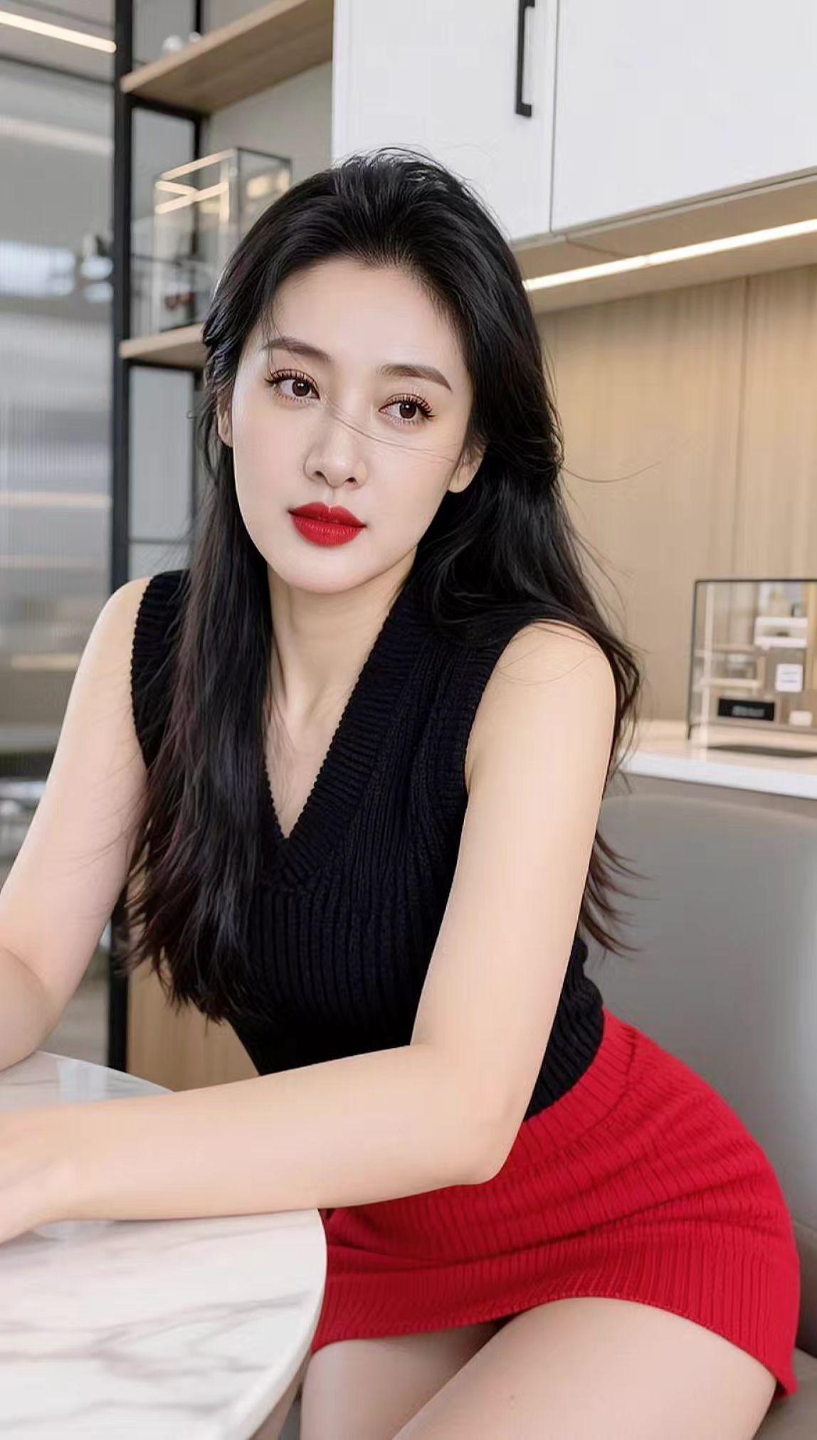 AI职场风自拍 抖音ai创作 身材你品你细细的品 ai写真谁拍谁美 宅家拍