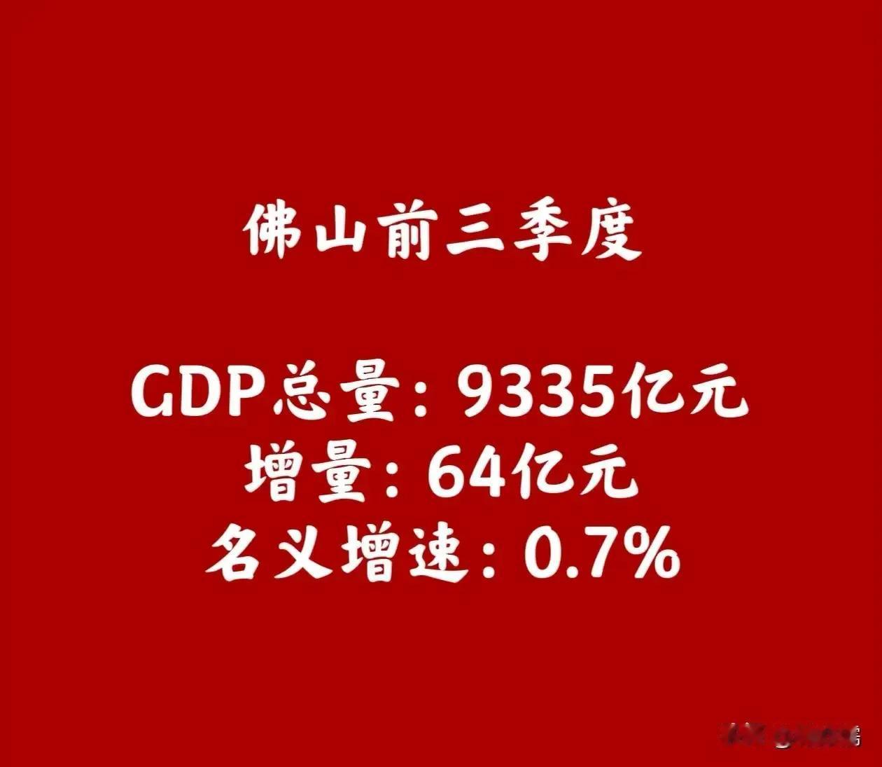 佛山作为广东省的一个重要城市，其经济发展状况受到多种因素的影响。虽然佛山在近期面