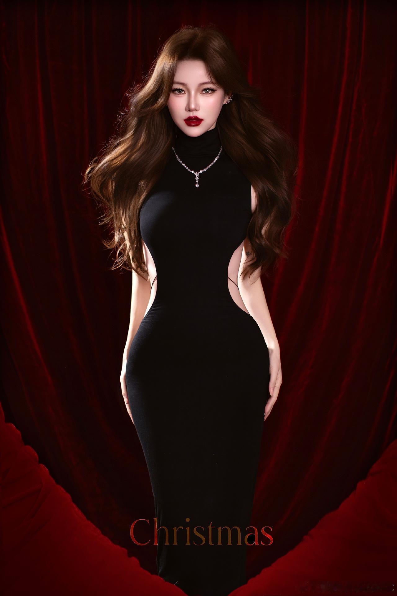 优雅与性感，你会怎么选美女穿搭写真