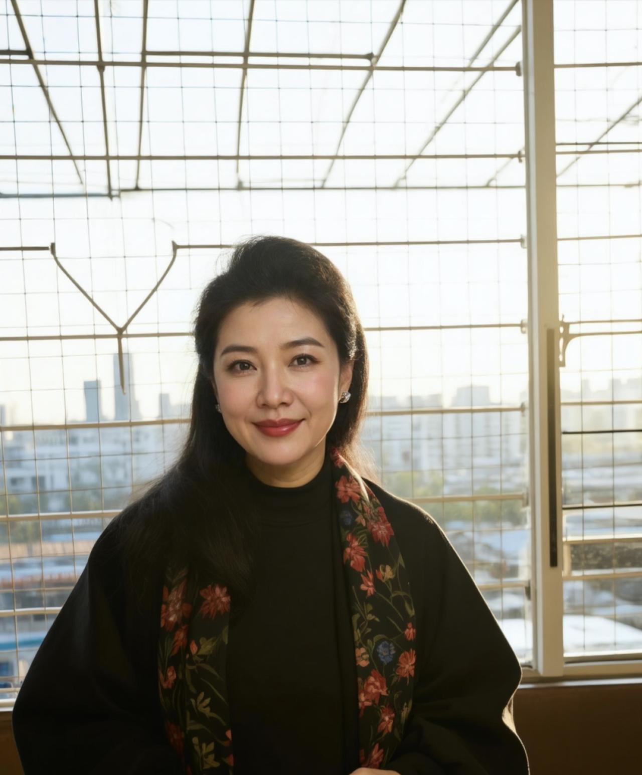 素颜风情照 抖音ai创作