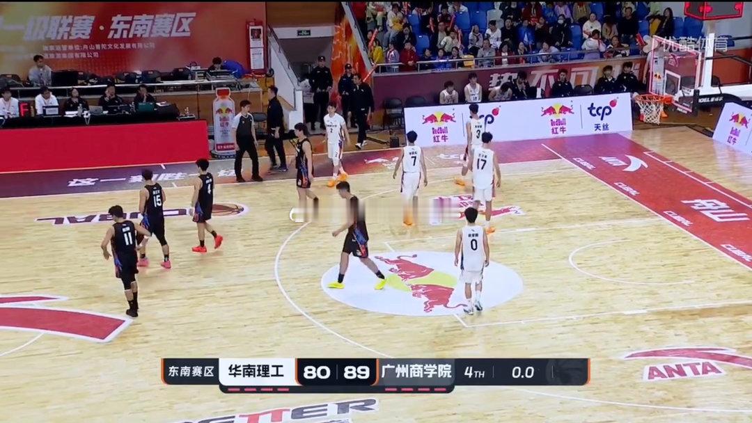 第28届CUBAL东南赛区16进8，广州商学院89-80战胜华南理工大学。广商方
