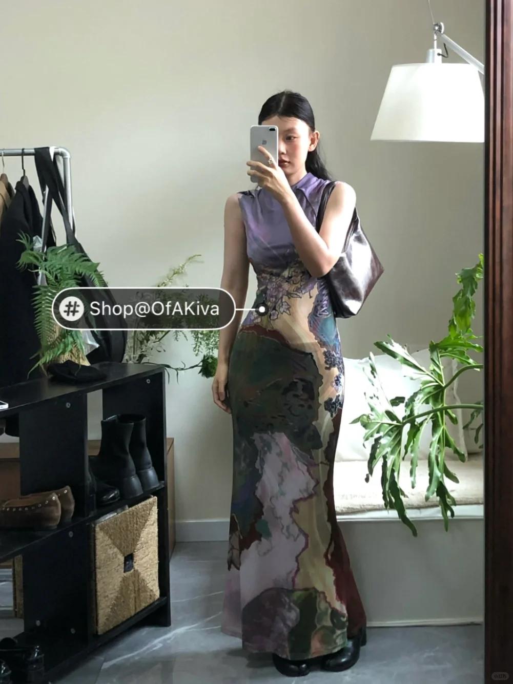 真的有被这条旗袍裙美翻