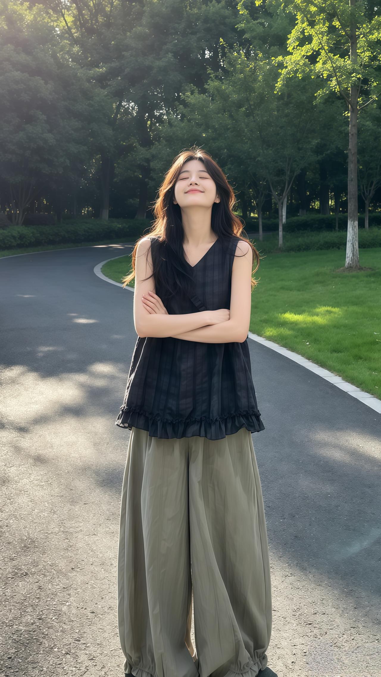 自由松弛感穿搭 喜欢这种随性松弛感 梨形身材松弛感 穿搭夏季穿搭