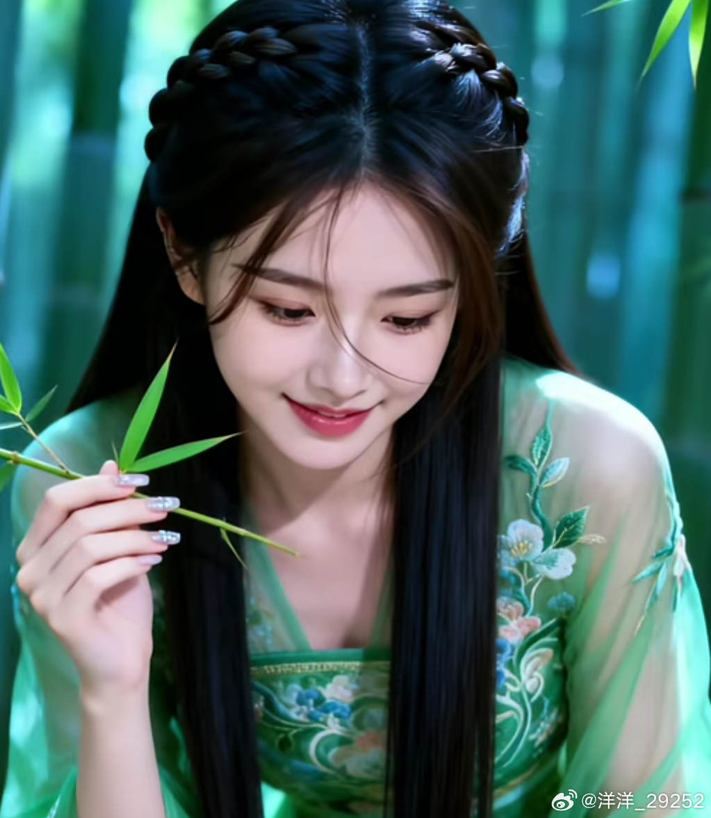 洋洋高锐、竹林里、凉风习习◎有时……来到深深的竹林不为别的只想……寻觅一丝清凉◎