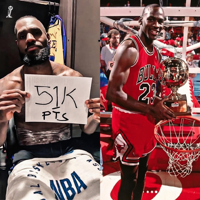 乔丹说想在巅峰期和詹科交手 飞人亲口认证！篮球之神直言："若时光倒流，最想在巅峰