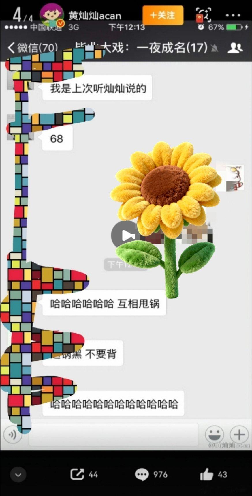 黄灿灿 黄灿灿和黄灿灿粉丝有完没完，12377见吧 