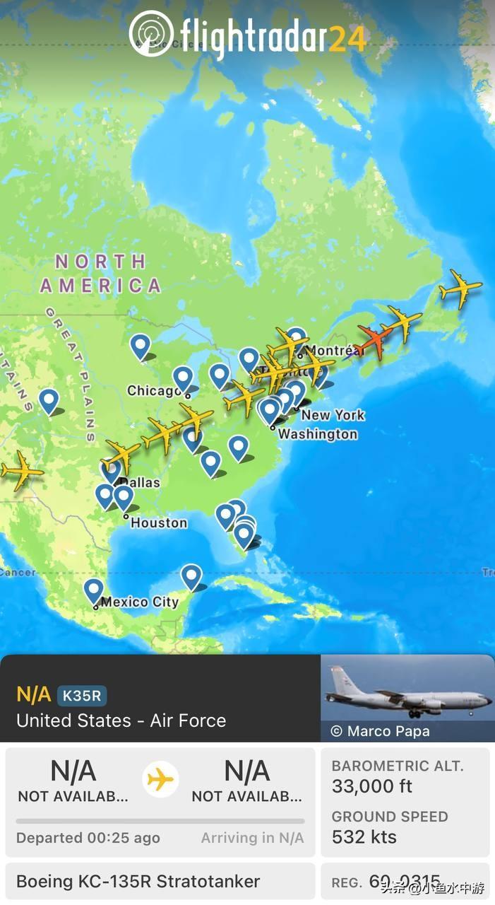 美国已经在增派增援部队。
 
15架KC-135R/T“同温层加油机”正前往美国