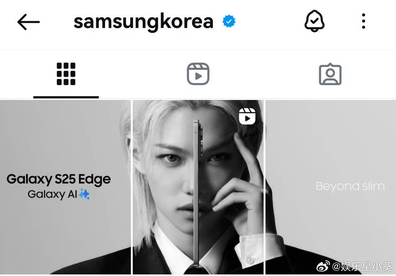 李龙馥 三星 Galaxy S25 Edge代言人官宣❗️这张脸就应该怼脸拍！太