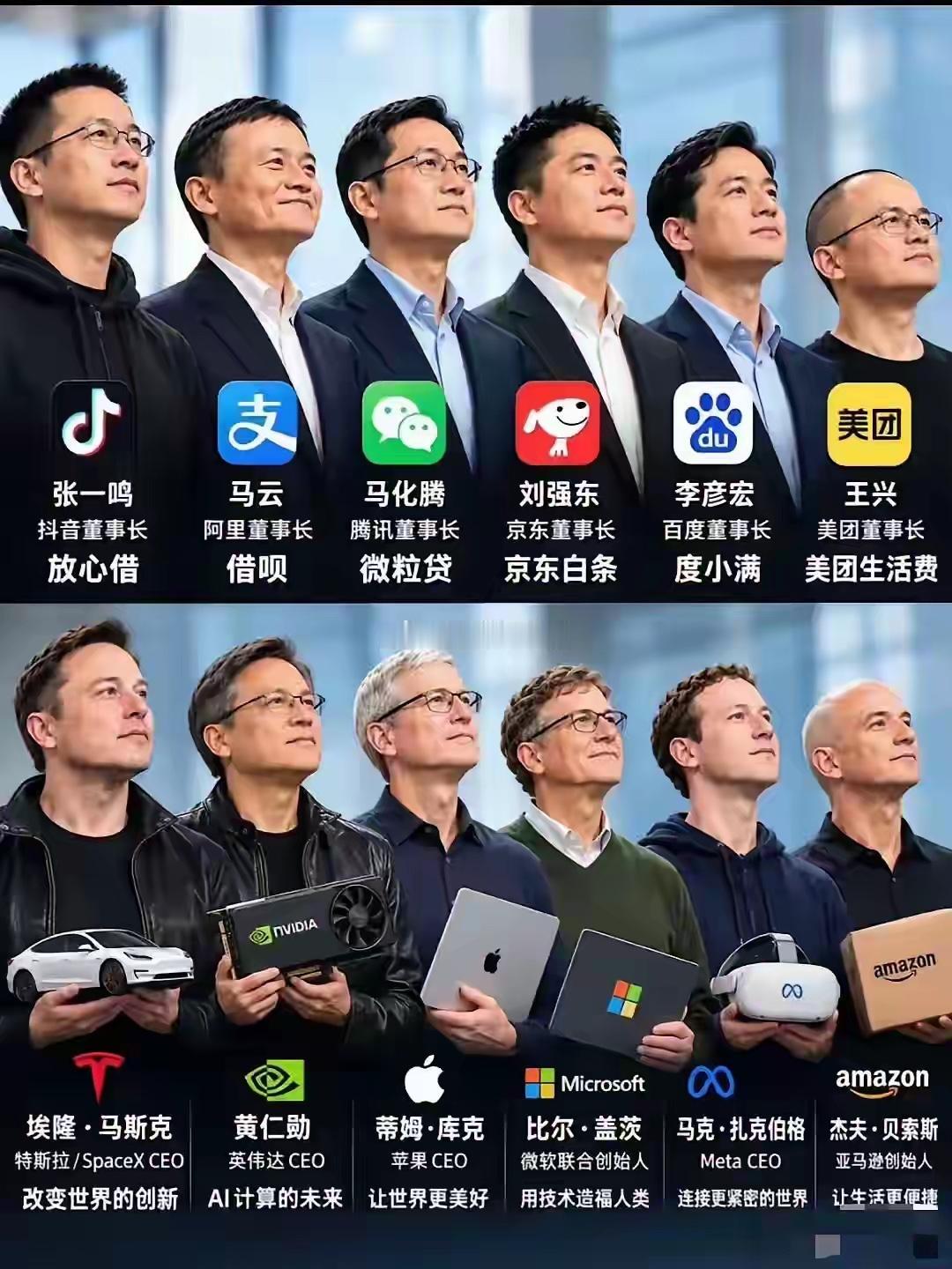中外对比，各具特色，贡献都是巨大且空前。