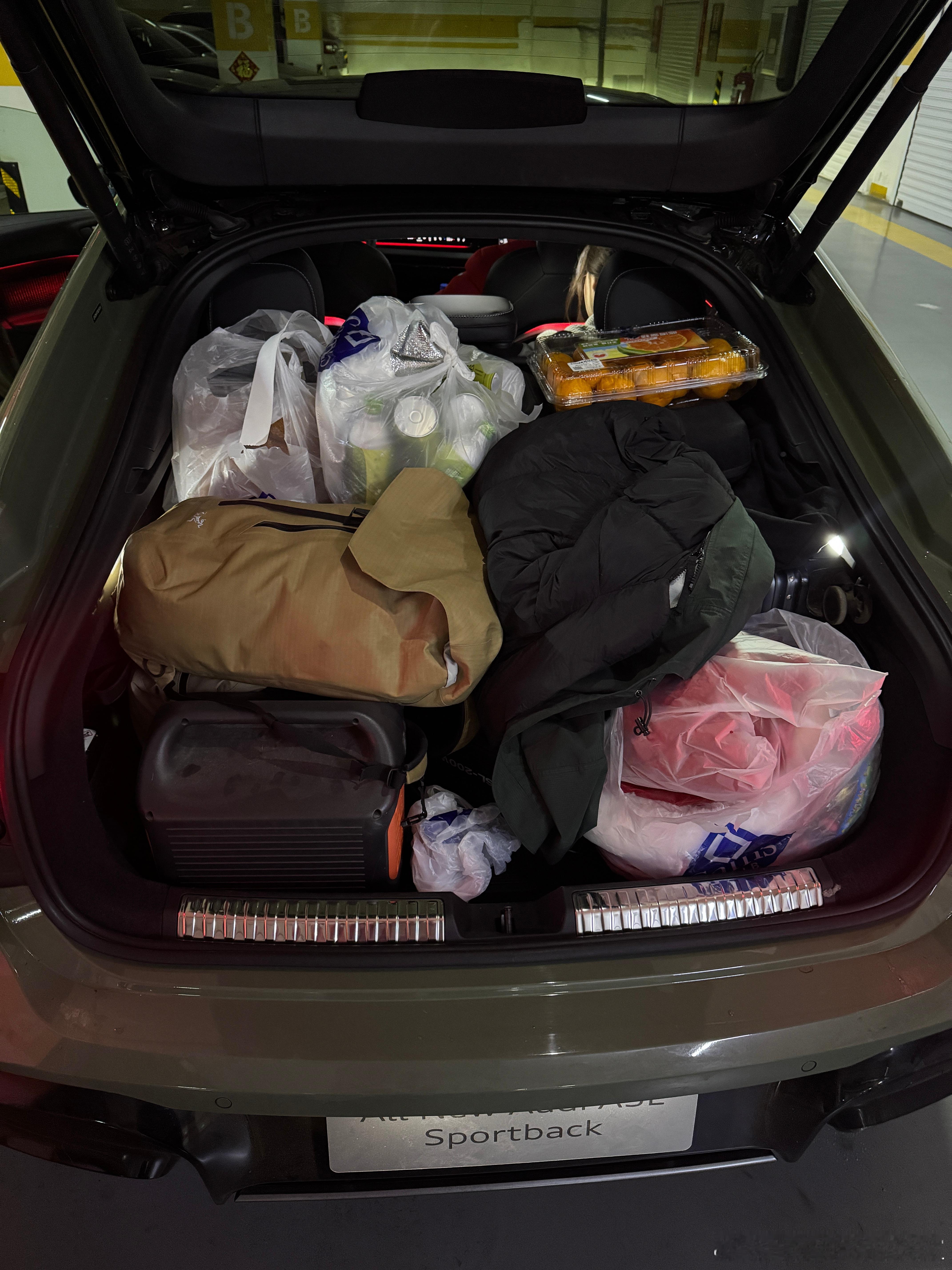 掀背的装载能力还是非常强的 