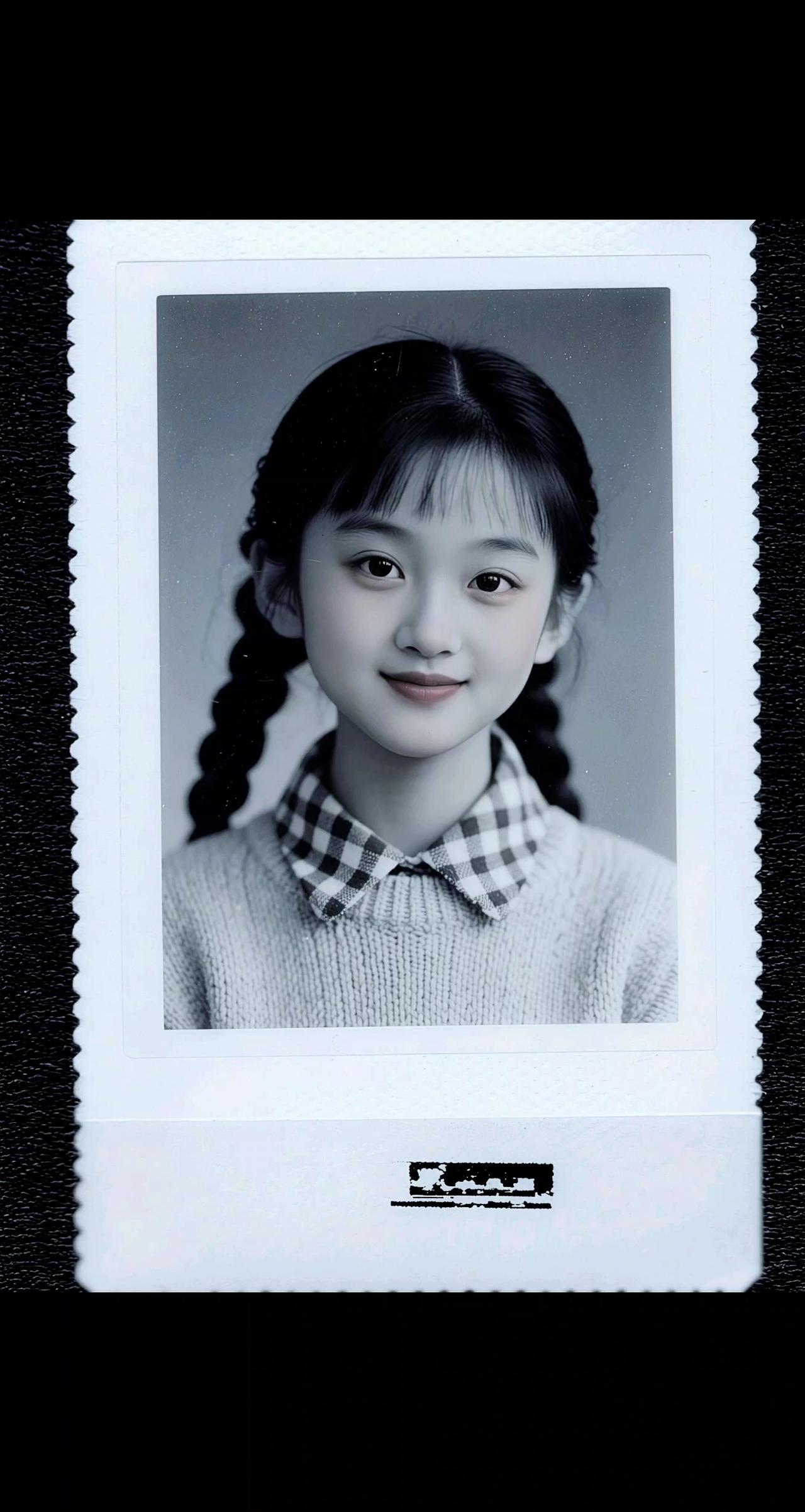 双辫女孩好可爱！  
我的AI写真 AI双辫生活照