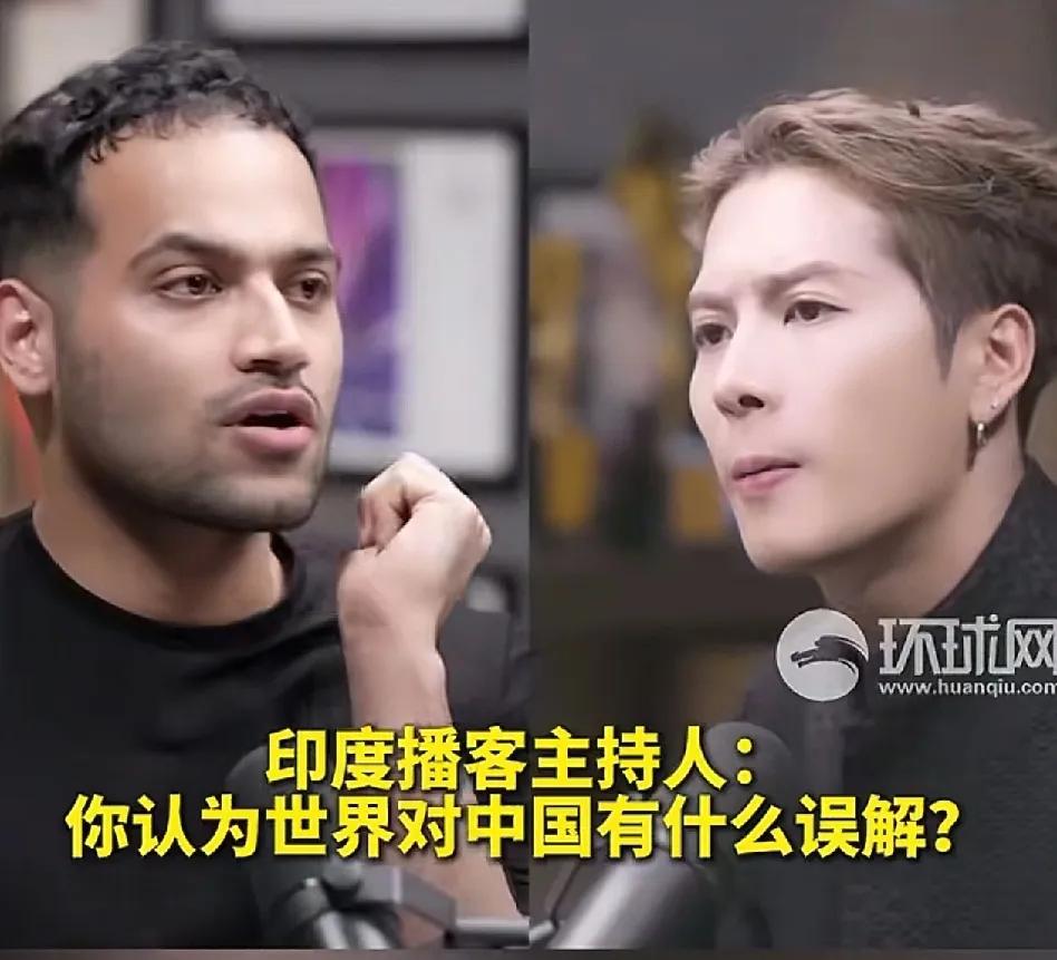 王嘉尔扛住了印度主持人语言陷阱！王嘉尔机智回应[赞]

印度主持人问：“你认为世