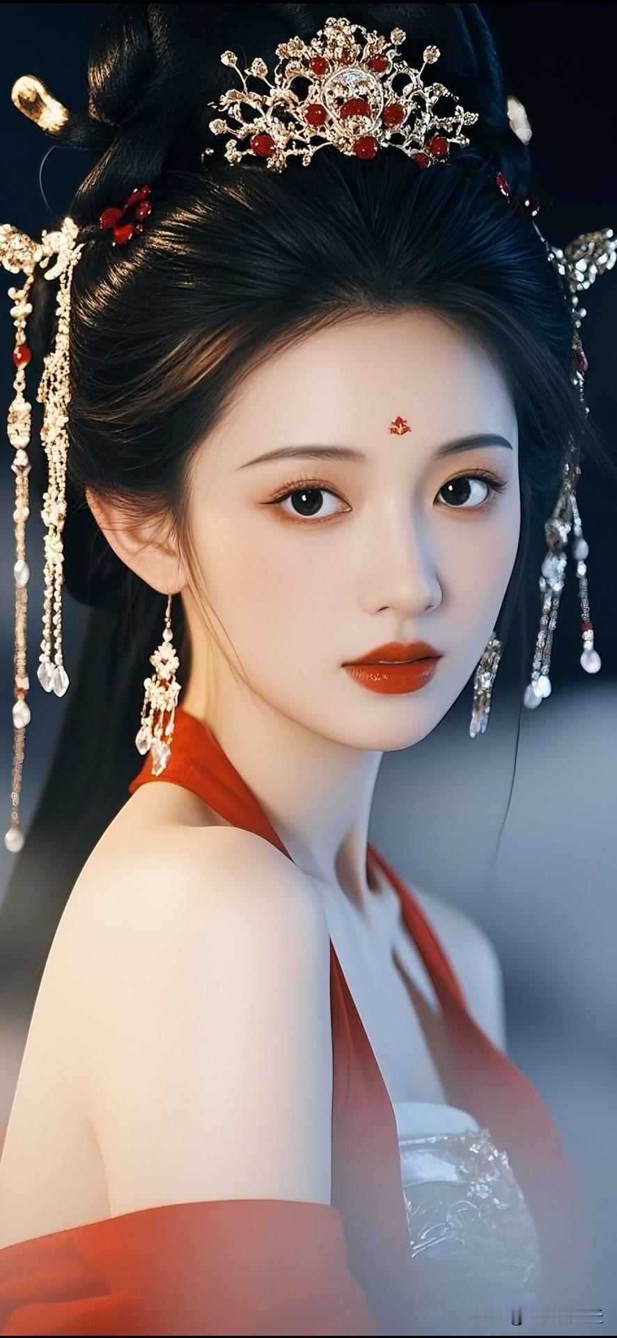 尝矜绝代色，复恃倾城姿。 古装