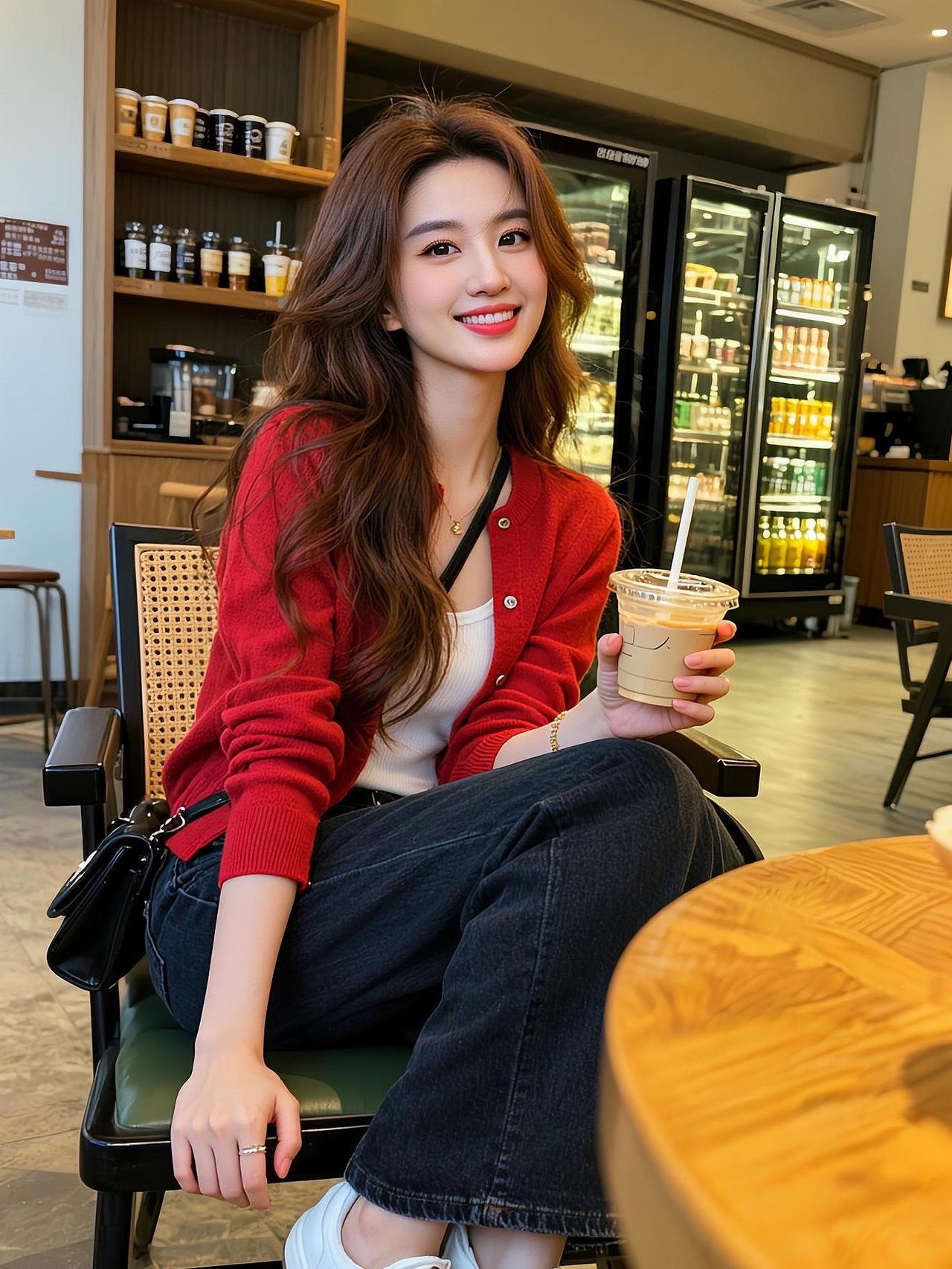 美女 抖音ai创作 不一样的自己 女生自拍 日常分享